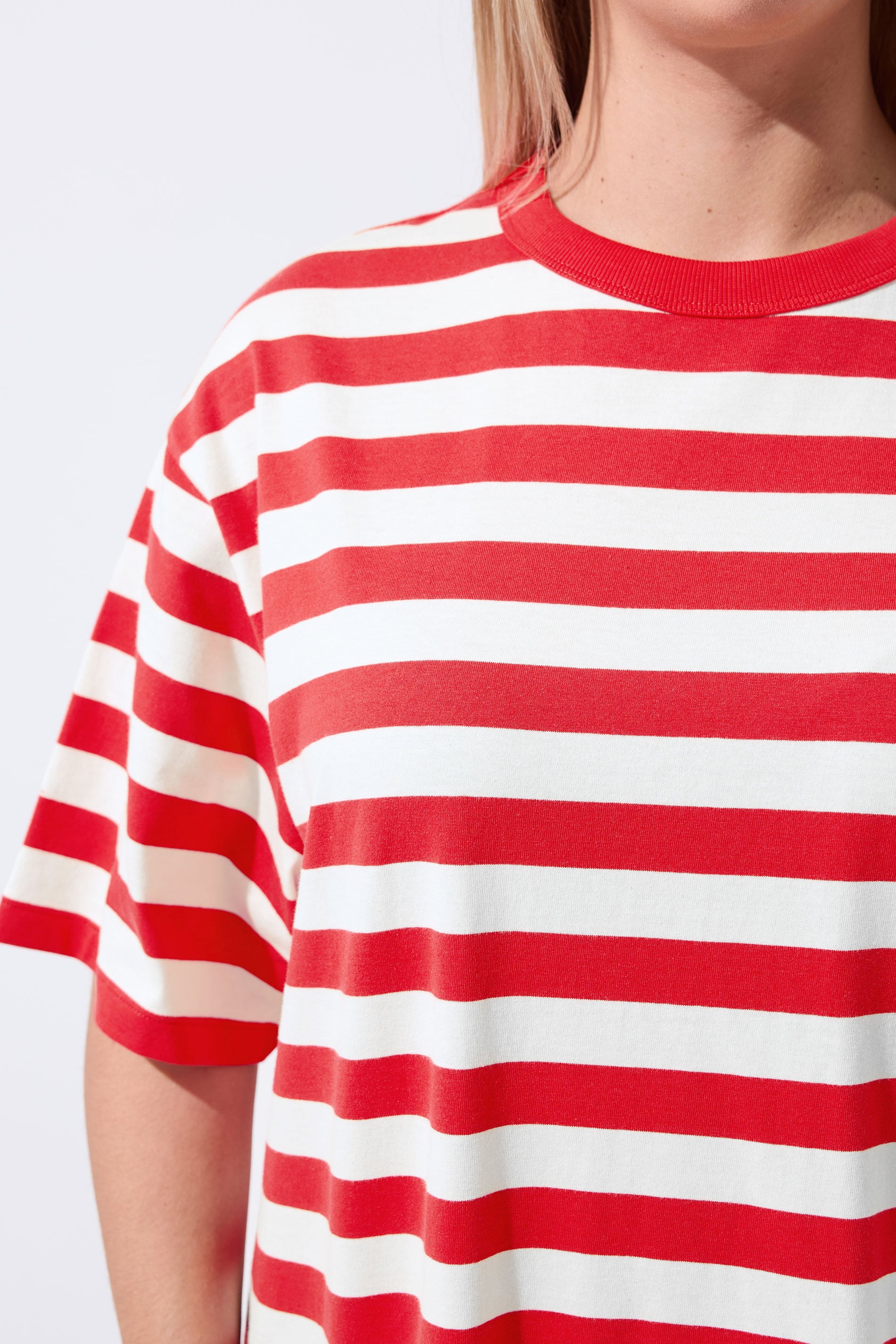 LIMITED COLLECTION Plus Size Red Stripe Dress | Yours Clothing 4