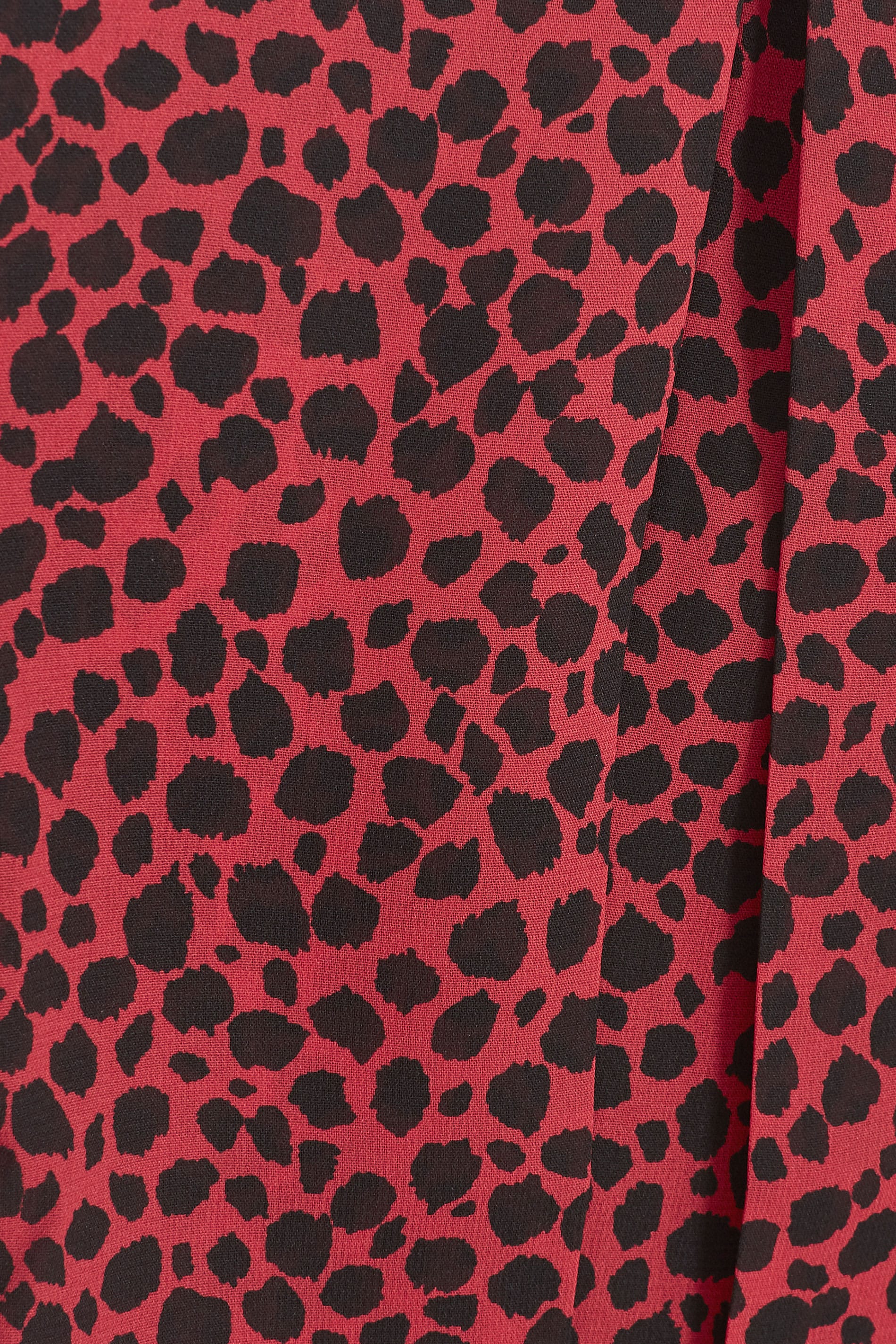 YOURS LONDON Red Animal Print Layered Chiffon Top, Plus size 16 to 32 ...